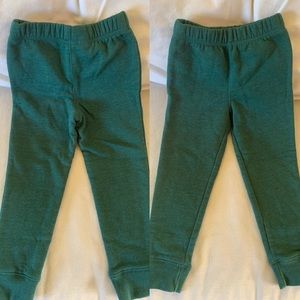 Cat & Jack fleece pant green